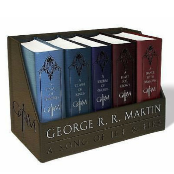 set de libros Games of thrones George R.R Martin
