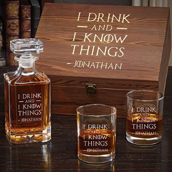 whiskey set de Games of Thrones 