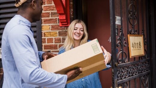 tamaño en el costo del envío