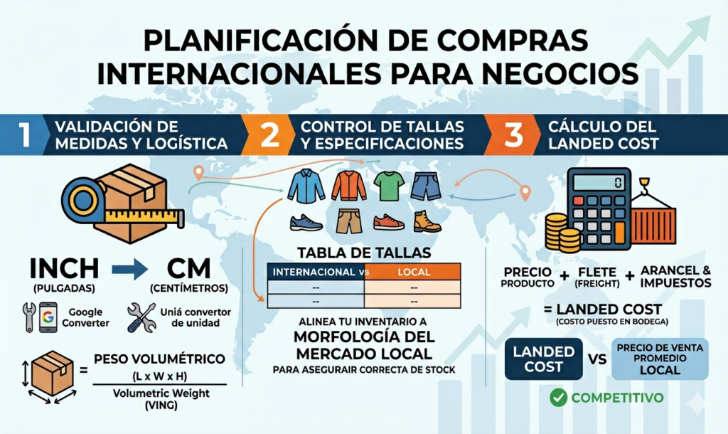 Cómo planificar compras internacionales para un negocio